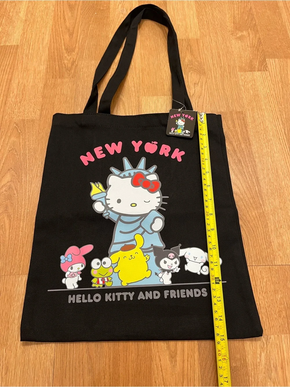Hello Kitty & Friends New York Limited Edition Tote Bag – Black – NWT